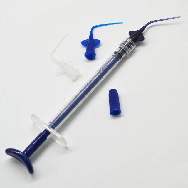 Straight Tip Sterile Plastic Disposable Periodontal Dental Syringe Needle for Dental Clinic 0.25mm 0.35mm 0.28mm