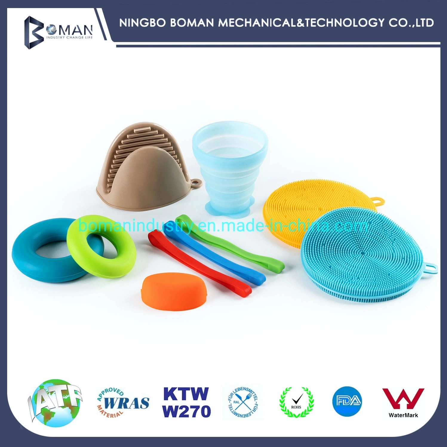 FDA RoHS Certificated Rubber Bathroom Kitchen Accessories Parts Amazon Supplier Rubber Products