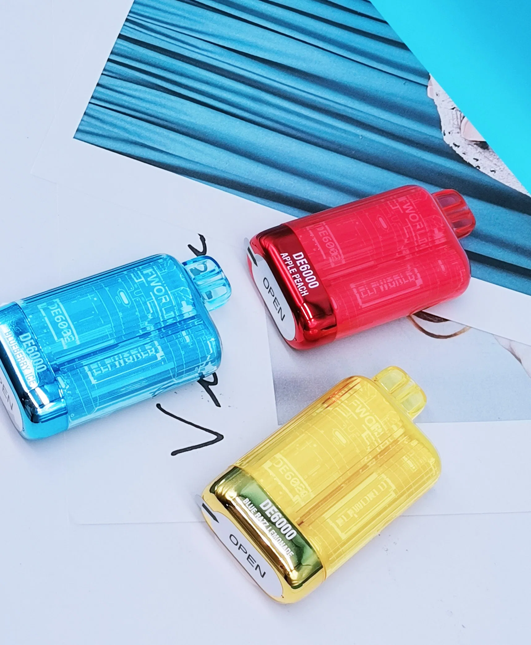 Shenzhen Wholesale/Supplier I Vape jetable cigarette électrique Te5000 barre de papier Vape Elf World De6000 jetable