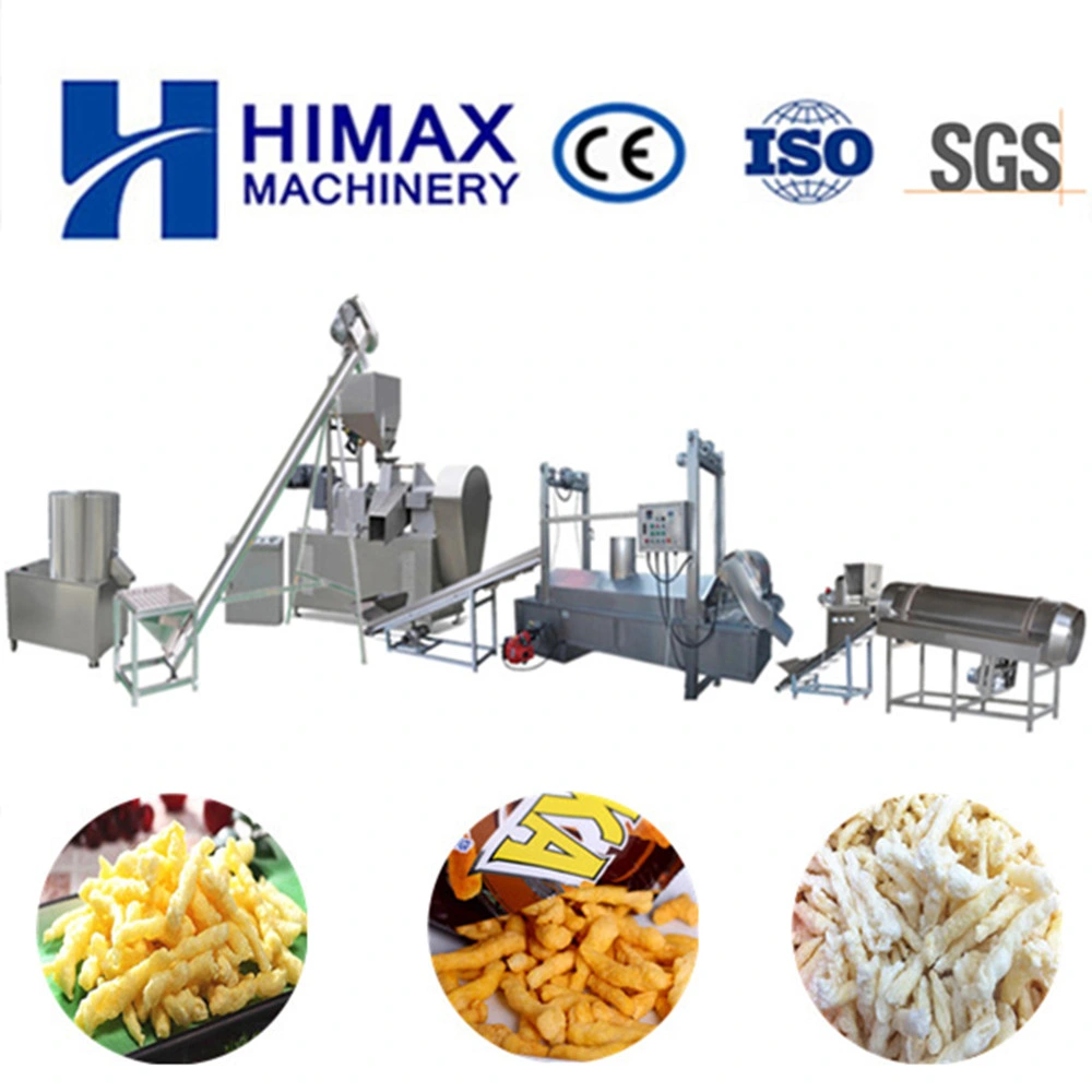 Cheetos Snacks Machinery Cheetos Food Processing Line Cheetos Production Machine