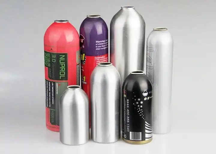 China Empty Aluminium Aerosol Oxygen Spray Can Use Production Line