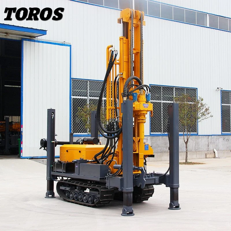 Factory Price Hydraulic 1000 Meter Deep Water Well Drilling Rig Made in China Saels