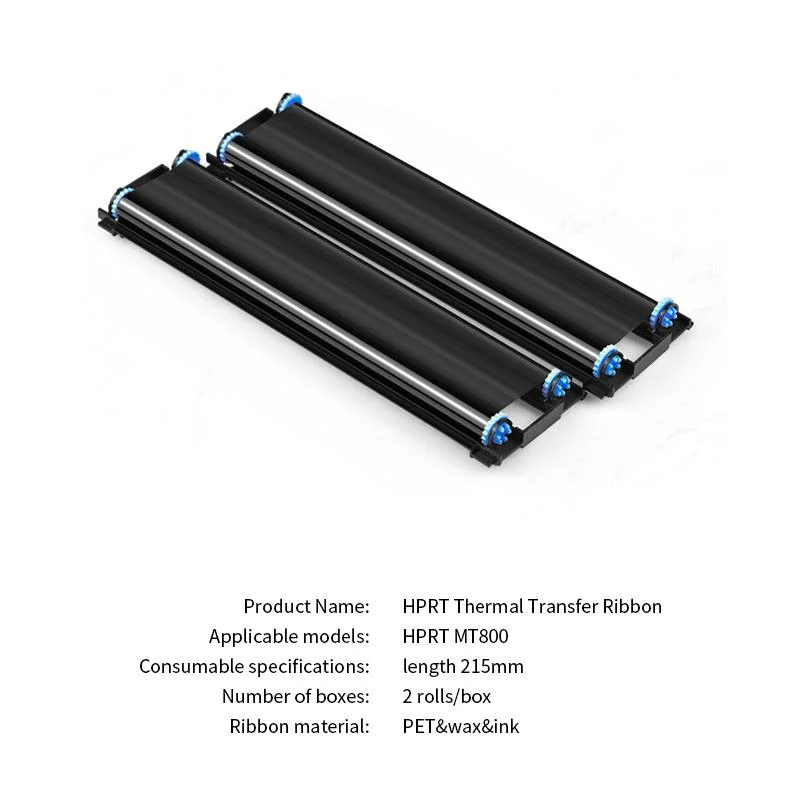 Термоперенос HPRT лента для A4 Портативный мобильный принтер MT800 MT800Q