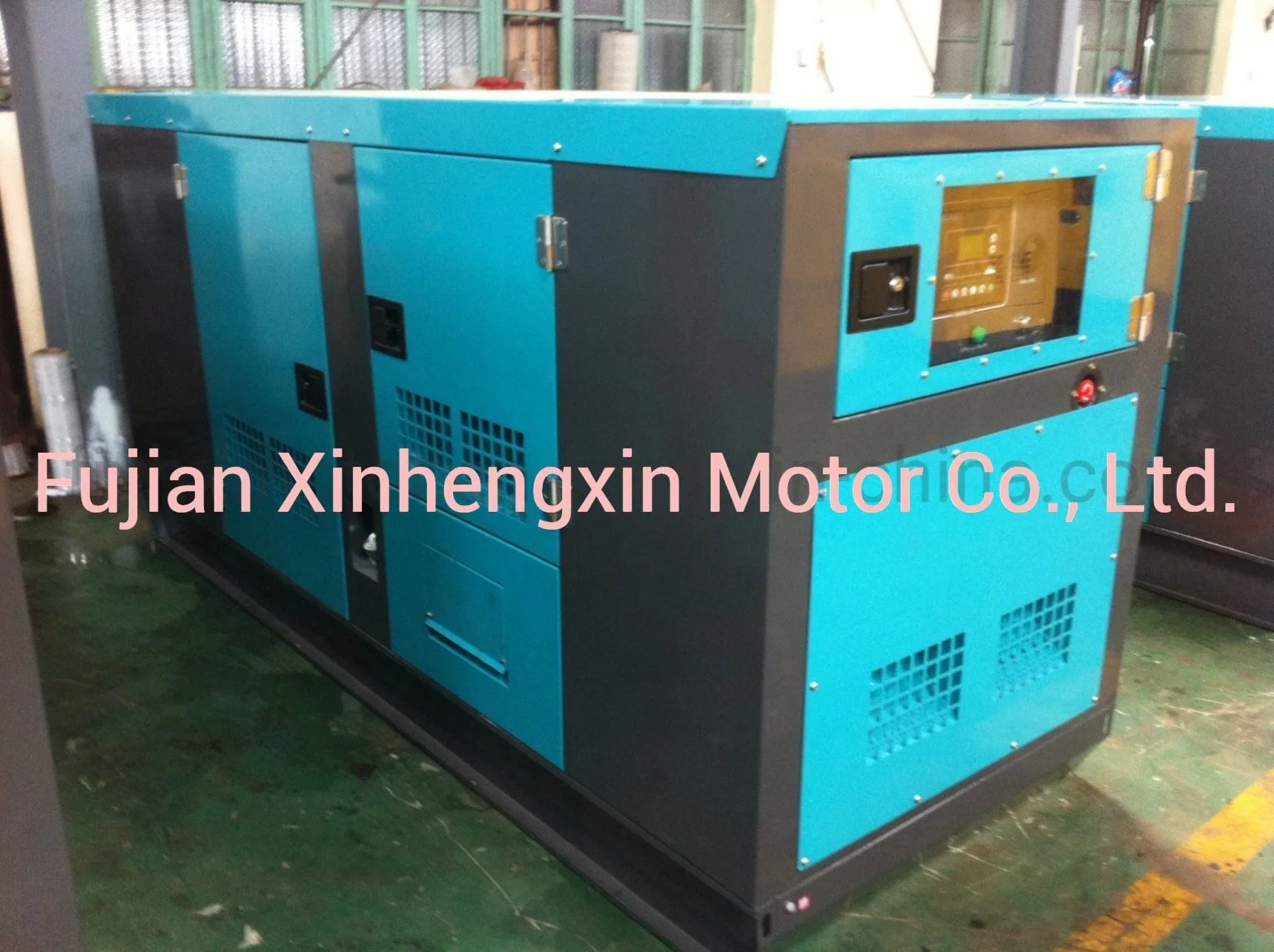 Low Oil Consumption Waterproof Canopy 165kVA Electric Diesel Power Generators Set