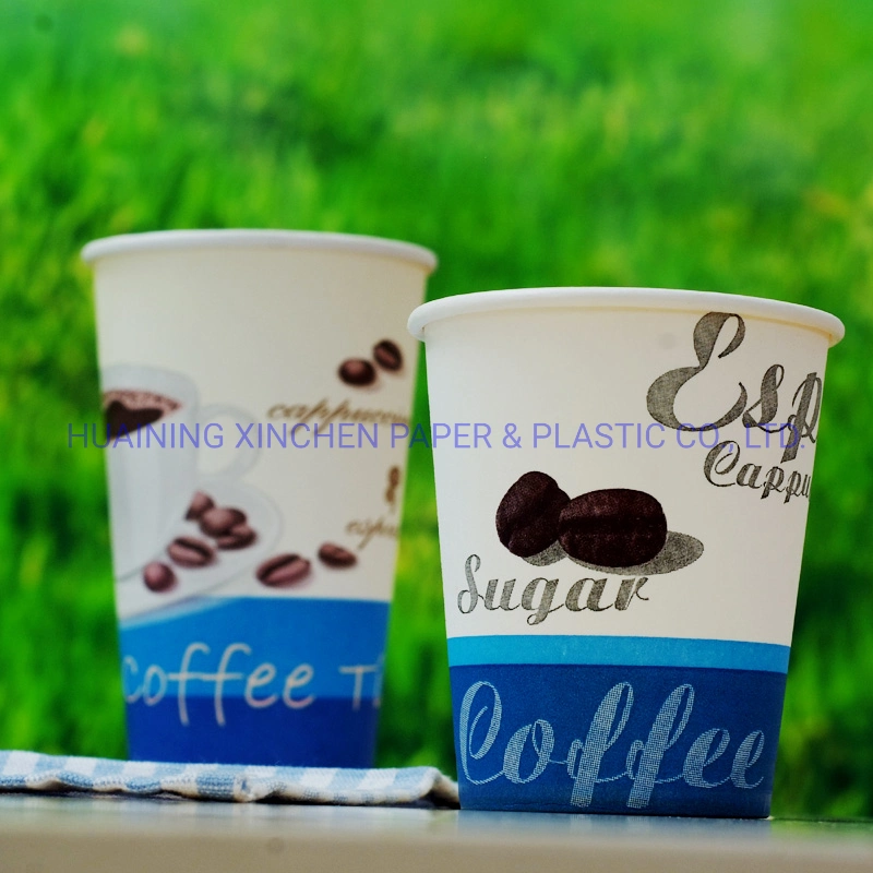 12oz 4oz Disposable Hot Drinks Black Corrugated Milk Tea Insulated Paper Coffee Cups