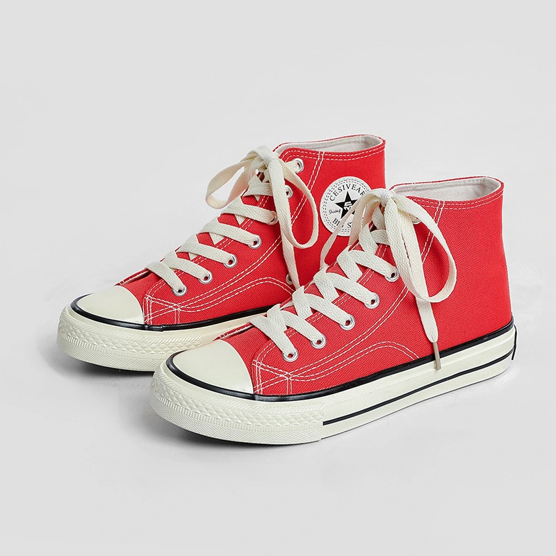 2023 Spring&Summer Youth Memory High Top Canvas Sneaker