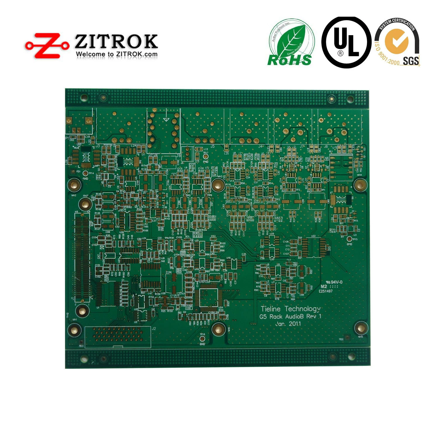 14 anos FR4 circuito de montagem do fabricante de sistemas electrónicos de serviço único PCB Placas fabrico de PCB