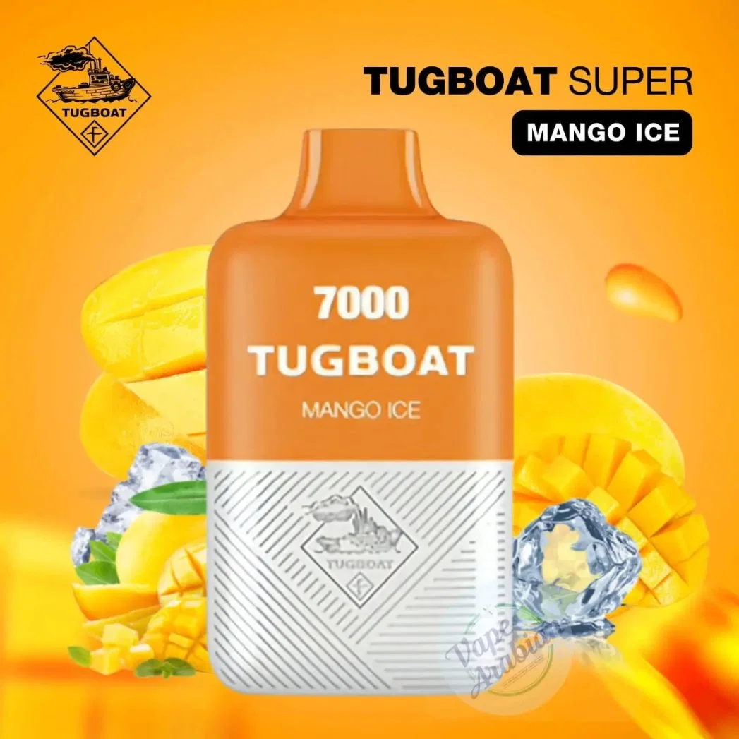 Tugboat Super Kit 8/12 Ml Vape Liquid Replaced Cartridge 7000/12000 Puffs Pod Device