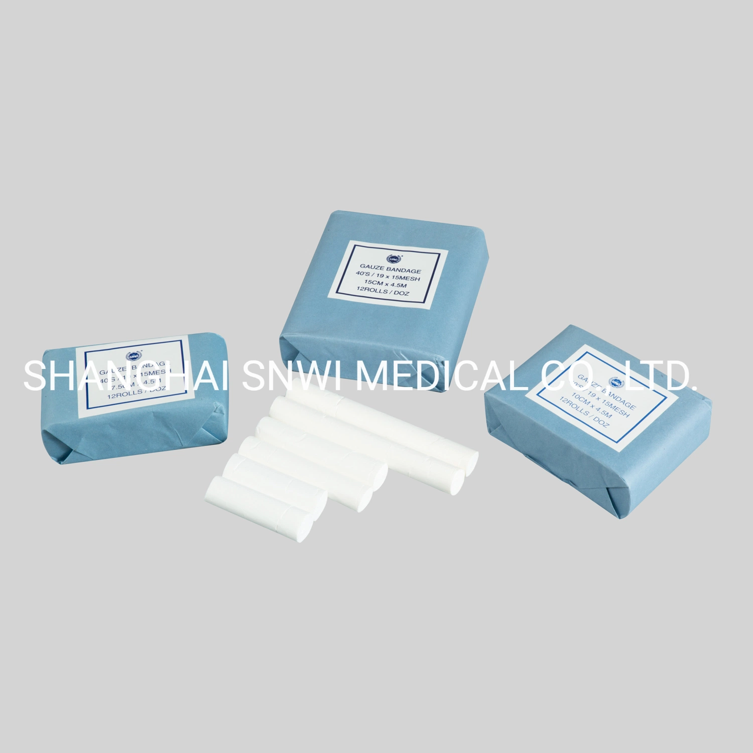 CE&ISO Certificated Disposable Medical Consumables First Aid Gauze Cotton Triangular Bandage