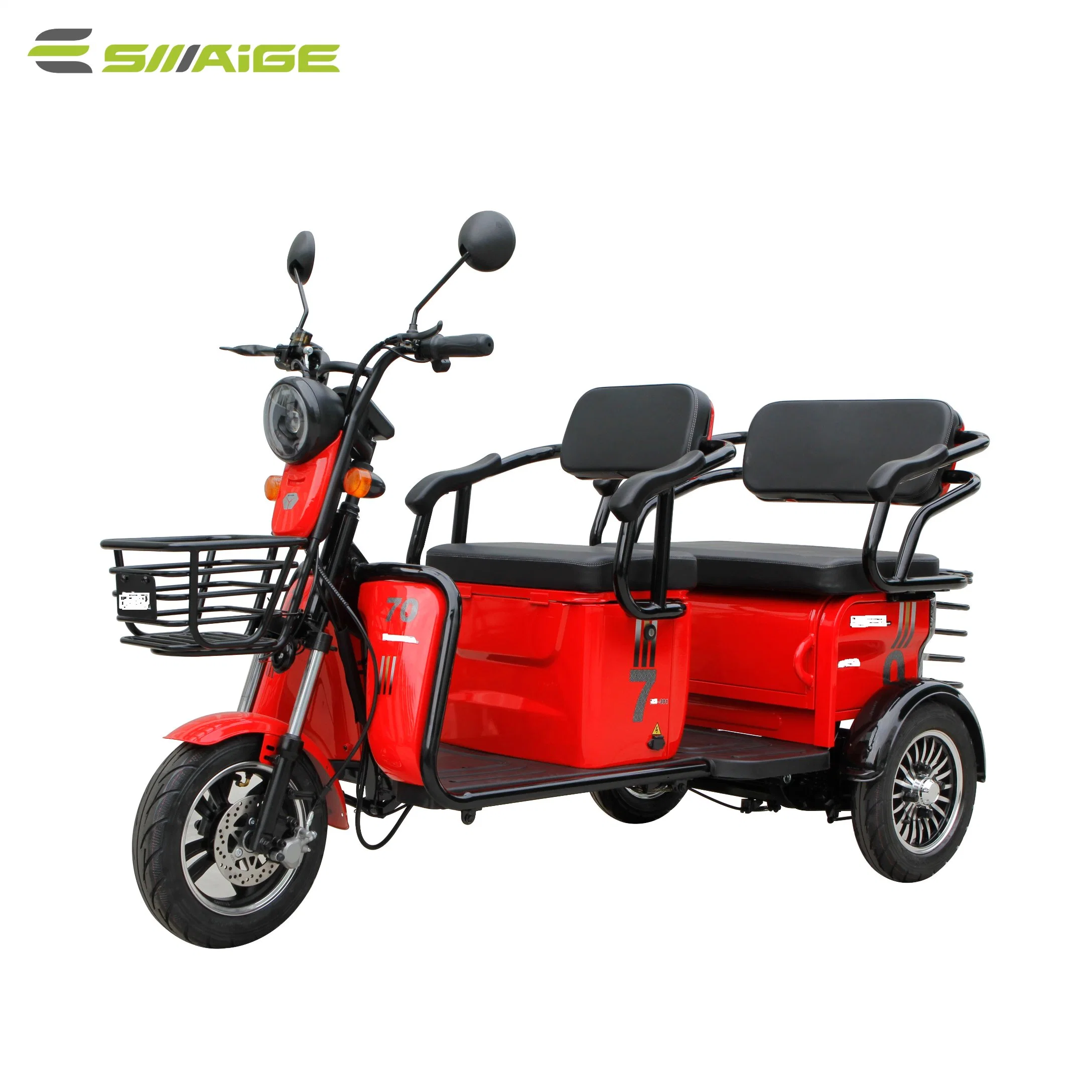 EEC Approved Three Wheel Electric Tricycle Scooters with EEC for Disabled People