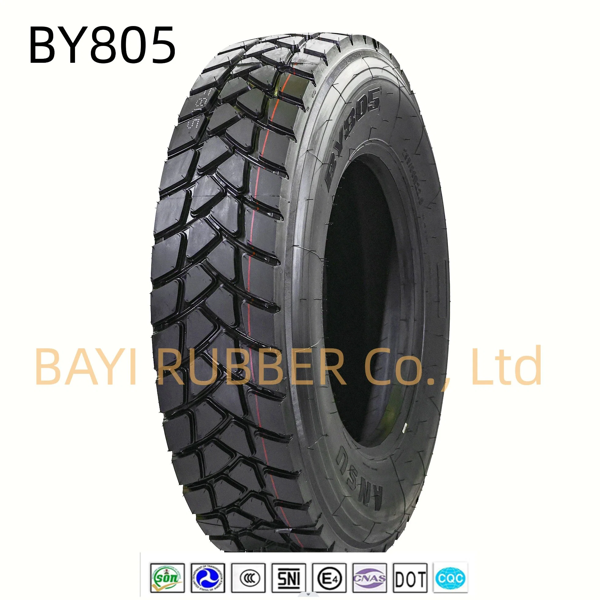 Bayi Factory, 295/80r22.5, By805, TBR, Radial Tyre, Bus/Truck Tire