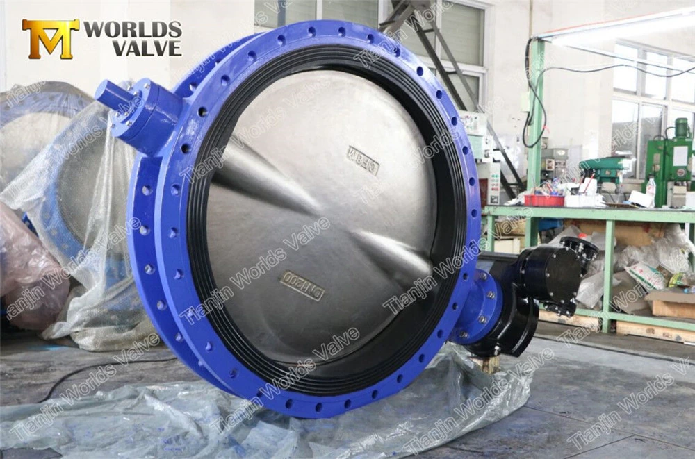 Concentric U Pattern Double Flanges Butterfly Valves with Ce ISO Wras Acs Approved