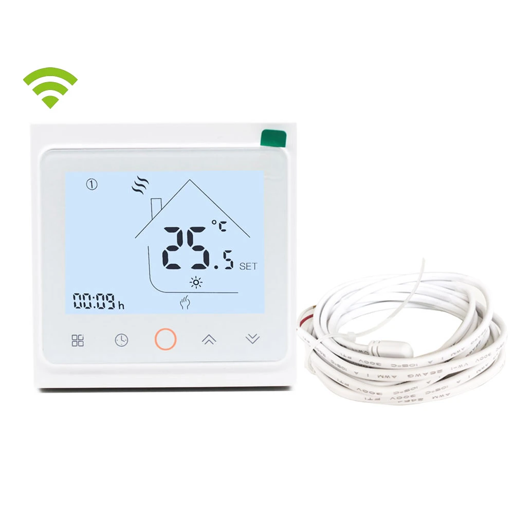 Casa de Calor Eléctrico de control de WiFi termostato termostato ambiente inteligente de la pared de gas o caldera de calefacción de suelo