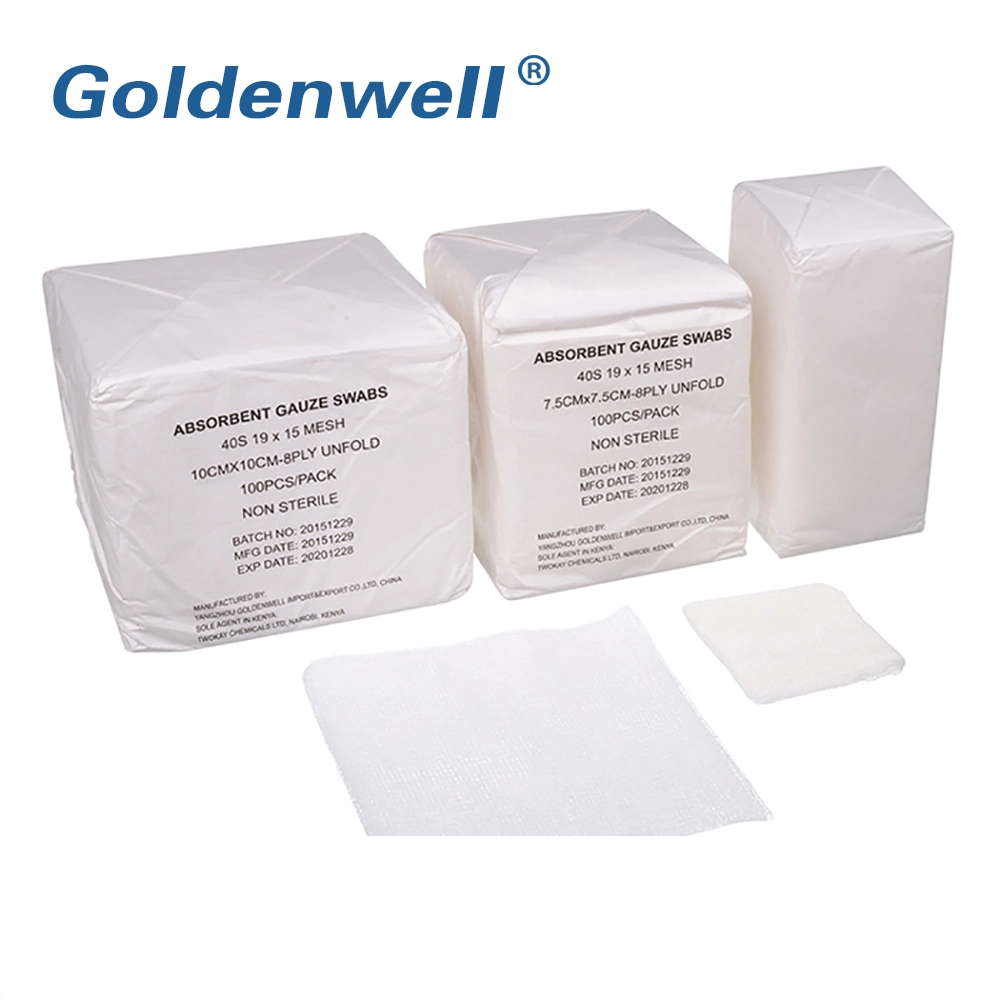 High quality/High cost performance  Sterile Absorbent Gauze Swabs CE&ISO Supply