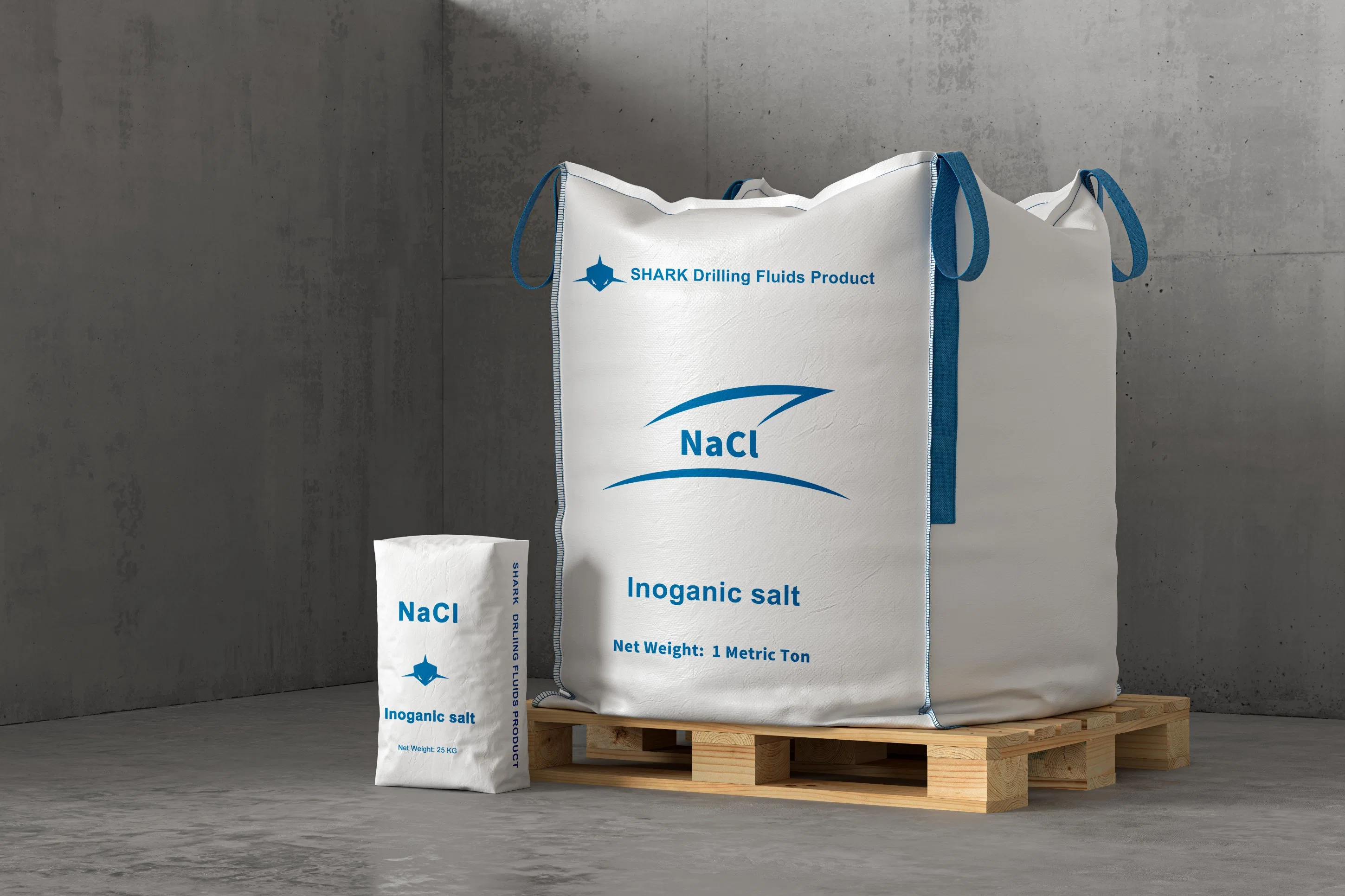 O Shark Chloride-Inorganic- Nacl Sal de sódio