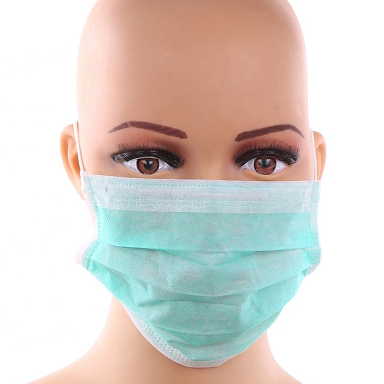 Wholesale/Supplier Surgcal Face Mask 3ply Non-Woven Surical Medial Dust Face Mask,  Mouth Face Mask