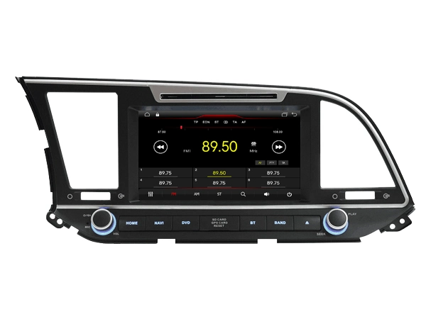 Witson Android 11 Lecteur de DVD de voiture pour Hyundai Elantra 2016 GPS multimédia du véhicule