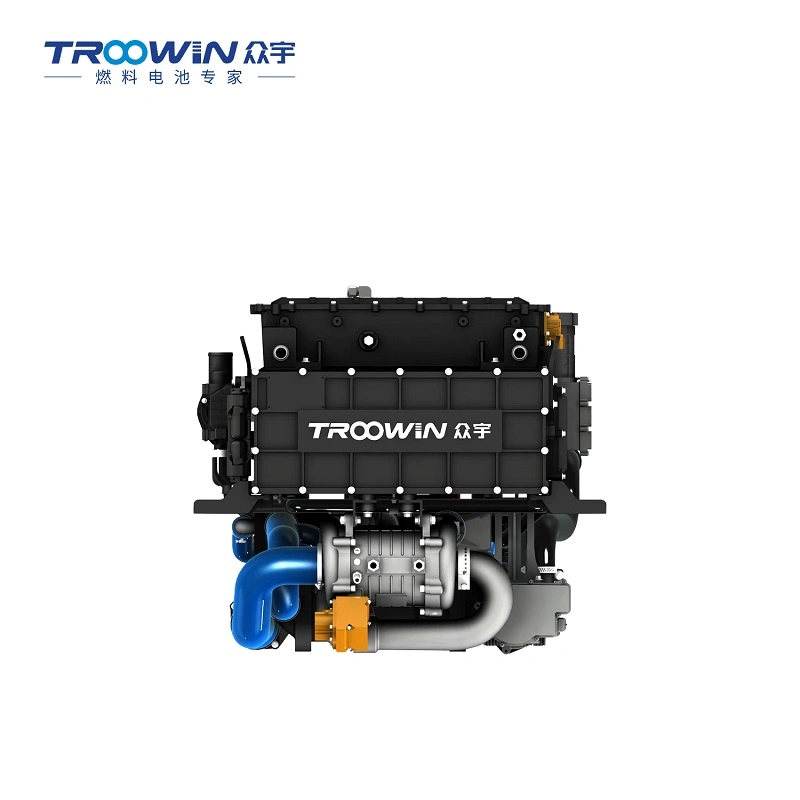 Troowin New Energy Vehicles with 120kw Hydrogen Fuel Cell Power Supply Engine for Heavy Trucks