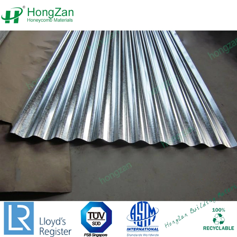 Composite Facade Light Weight Corrugated Honeycomb Sheet for Decoration External