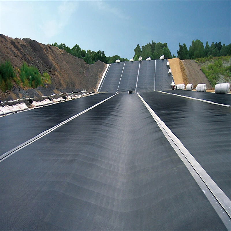 Tailings Mining Roots Barrier 1.5mm 2mm Geomembrane with Geotestile 200g