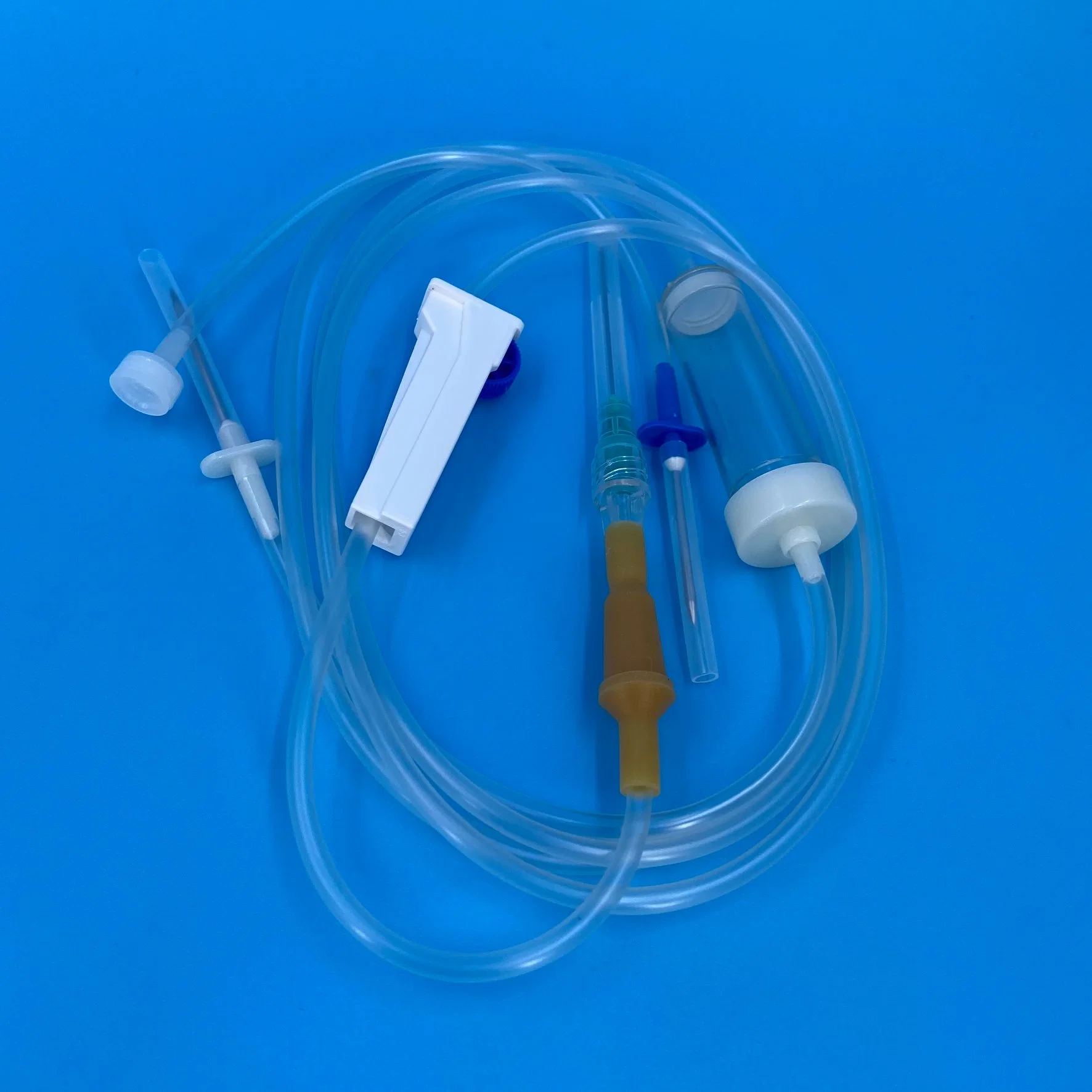 Kit de perfusion ordinaire médical jetable avec/sans aiguille ce, homologation ISO