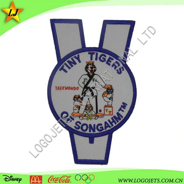 Parche de bordado deportivo Taekwondo personalizado