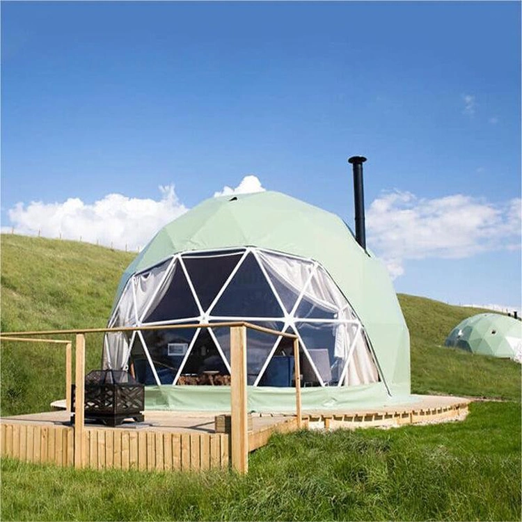 6 Meter Diameter Spherical Tent 28 Square Meters Semi Transparent Circular Star Outdoor Camping Exhibition Dedicated Tent