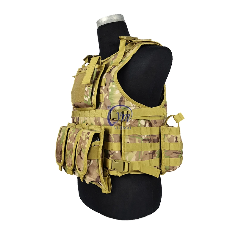 Double Safe 600d Polyester Molle System Bulletproof Army Military Tactical Vest