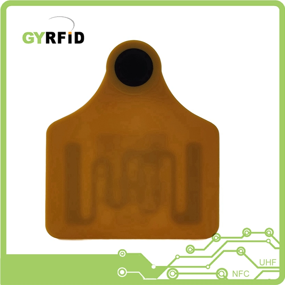 Gyrfid New Em4305 Smart Ear Tag for Sheep Eao05