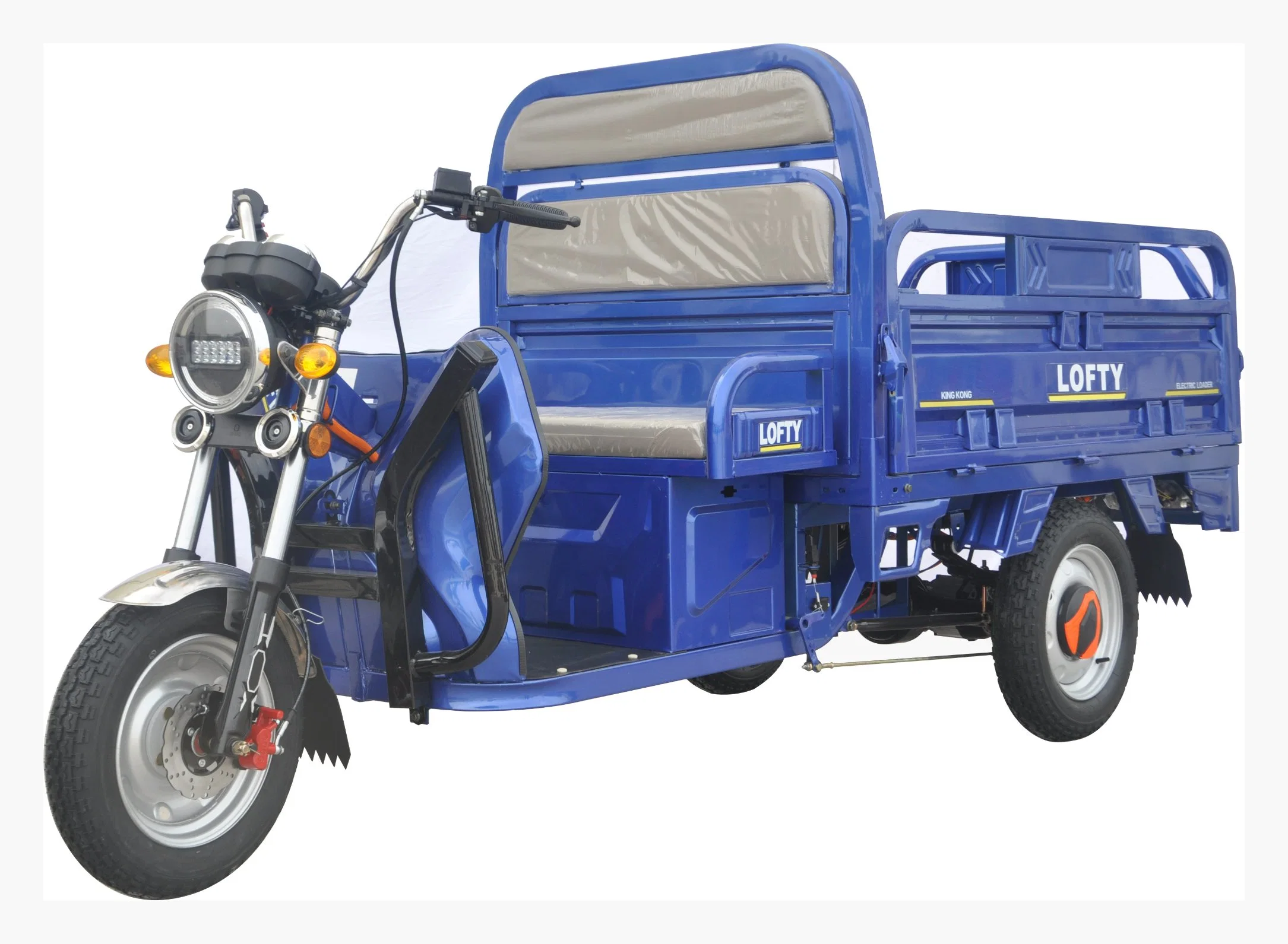 60V45ah 2000W Motor Max Speed: 25km/H Discount Electric Delivery Cargo Tricycle