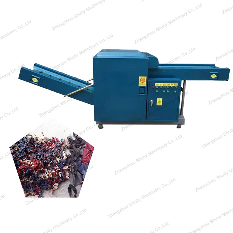 Professional Rag Fiber Cloth Chopping Cutting Machine Price for Sale