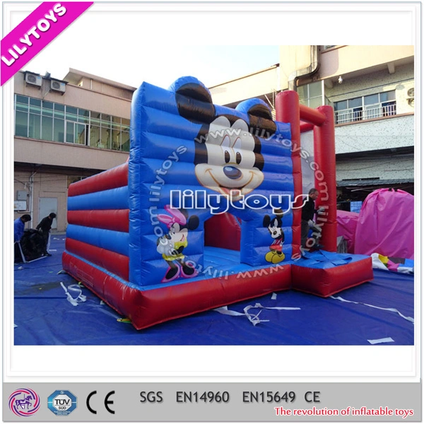 Popular Amusing Castle Inflate Combo, Inflatable Castle, Bounce Castle