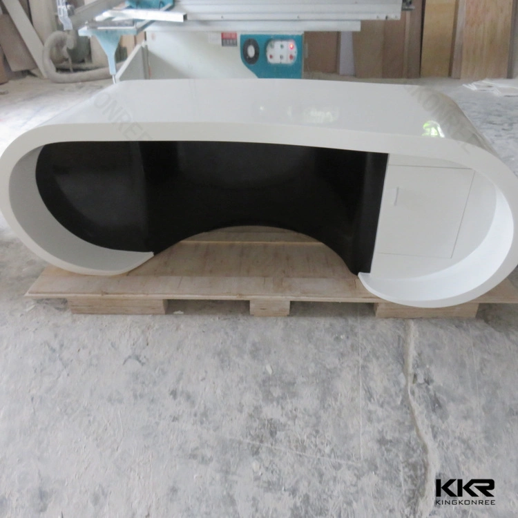 OEM Acrylic Solid Surfac Reception Desk