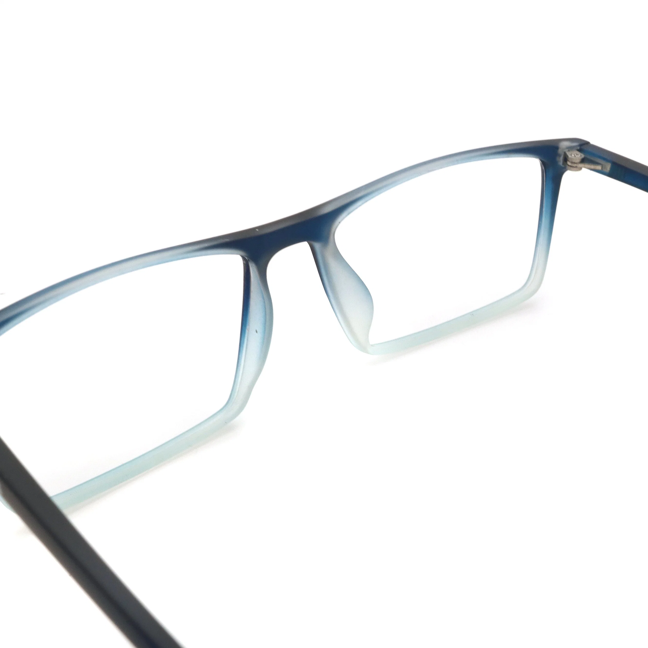 Diseño de lujo rectángulo TR90 marcos lentes ópticas, cuadrados TR 90 marcos de vidrio para los ojos para los hombres