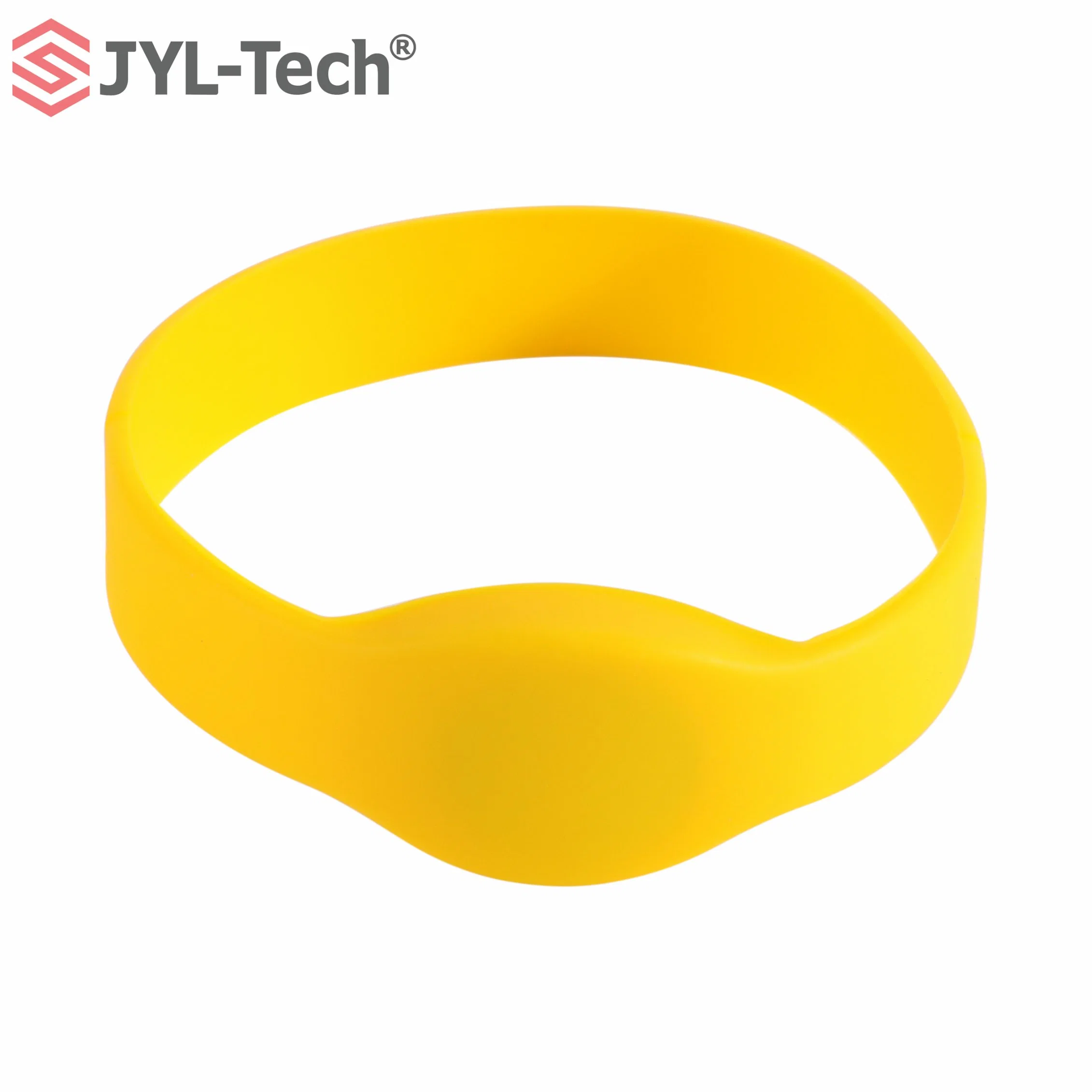 طباعة الشعار معصم Silicone Soft Payment NFC Bracelet RFID النطاق