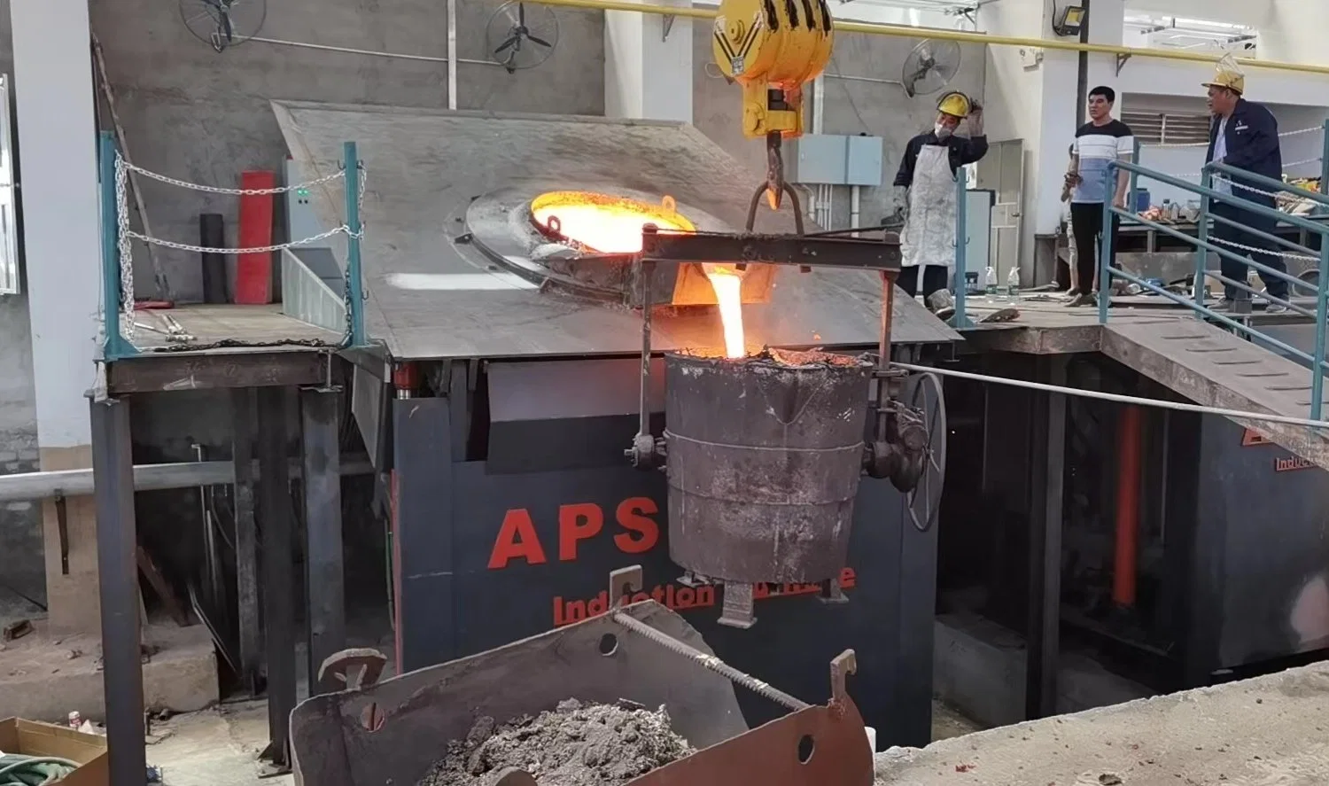 Aps Electric Metal Smelting Furnace System