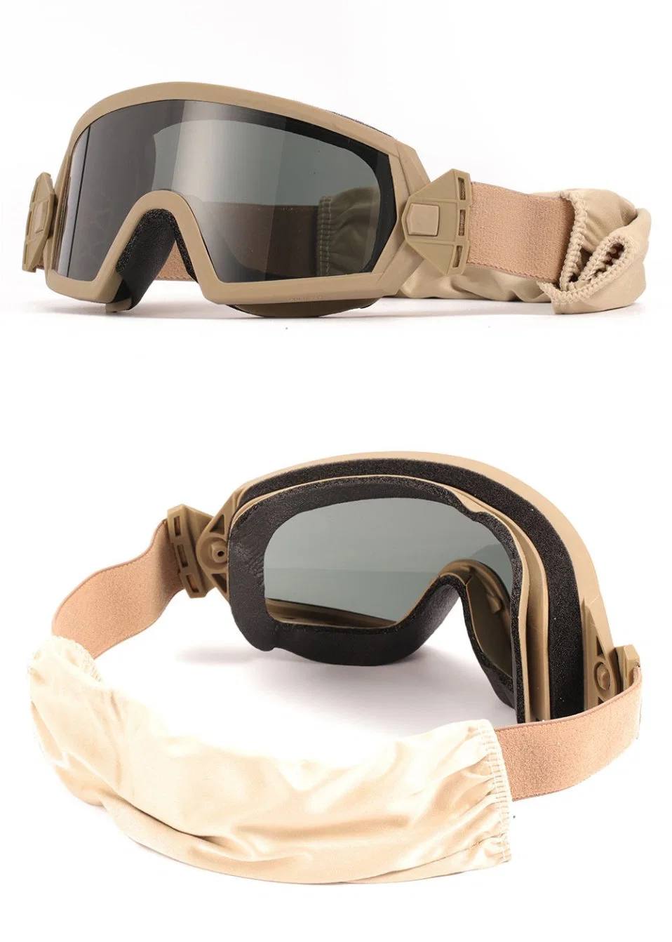 Soft Bullet Anti-Fog and Windproof Tactical Goggles