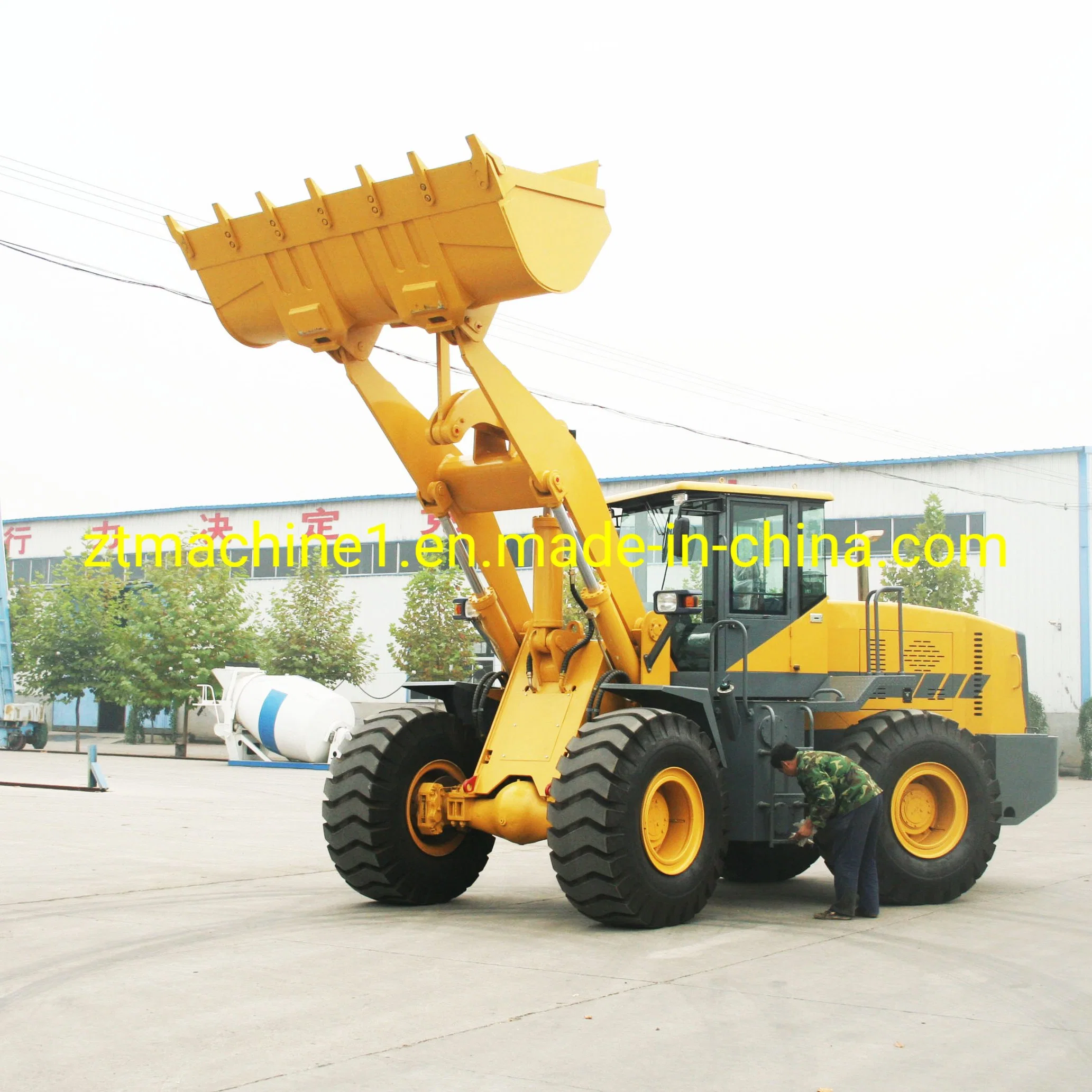 Heavy Construction Equipment New 5 Ton Zl50 Wheel Loader for Sale