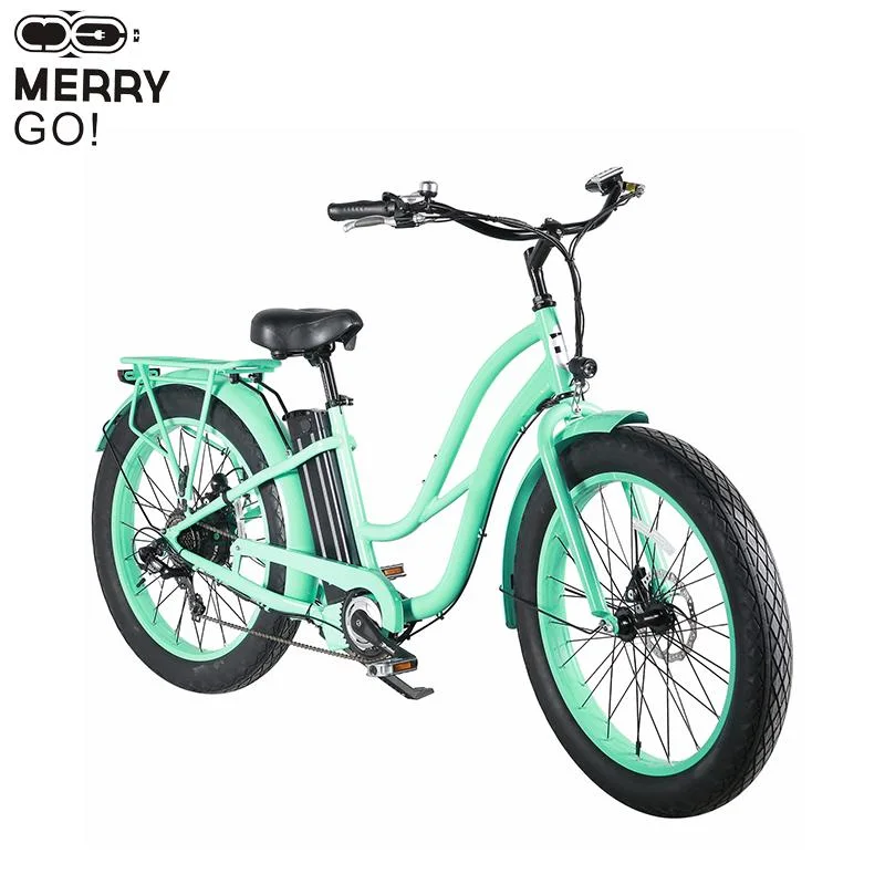 Canada US entrepôt 500W 48V vélos électriques bon marché de terre vélos Retro Electric Sport Bike Mountain Electric Fat tire Bike