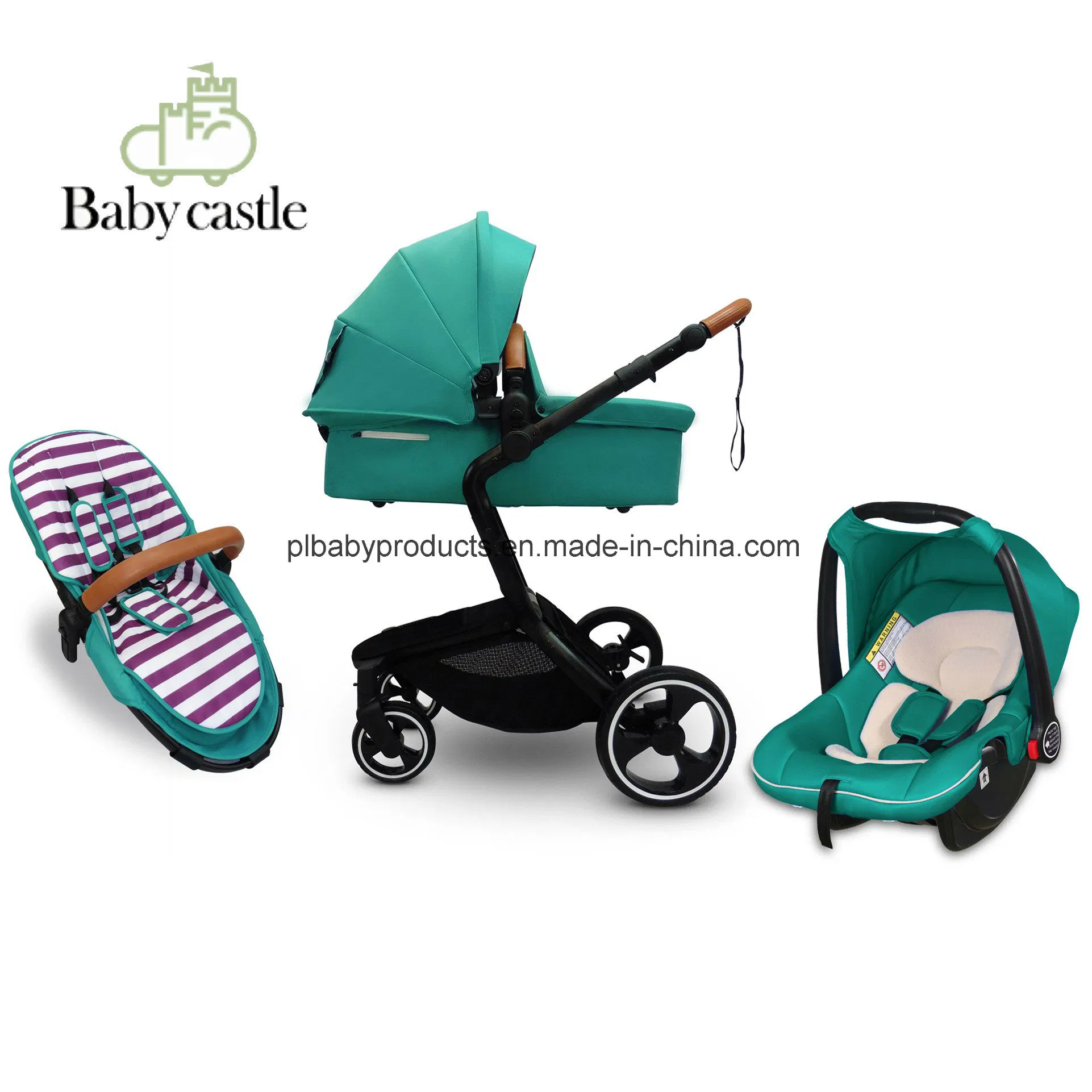 Pl100 mejor venta de lujo Mima bebé niños coche cochecito