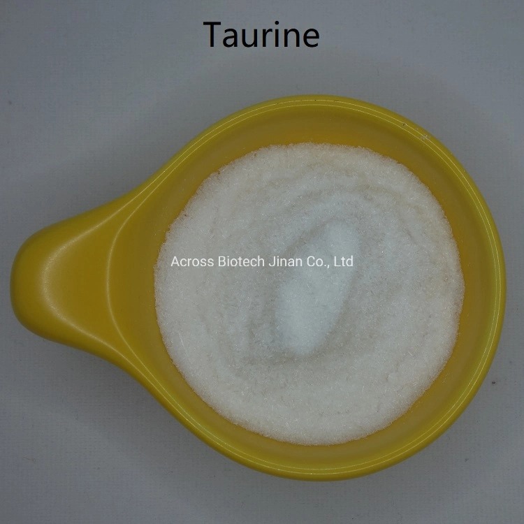 Raw material Powder Taurine with Small MOQ of 100kgs and Packed in 25kg/Drum