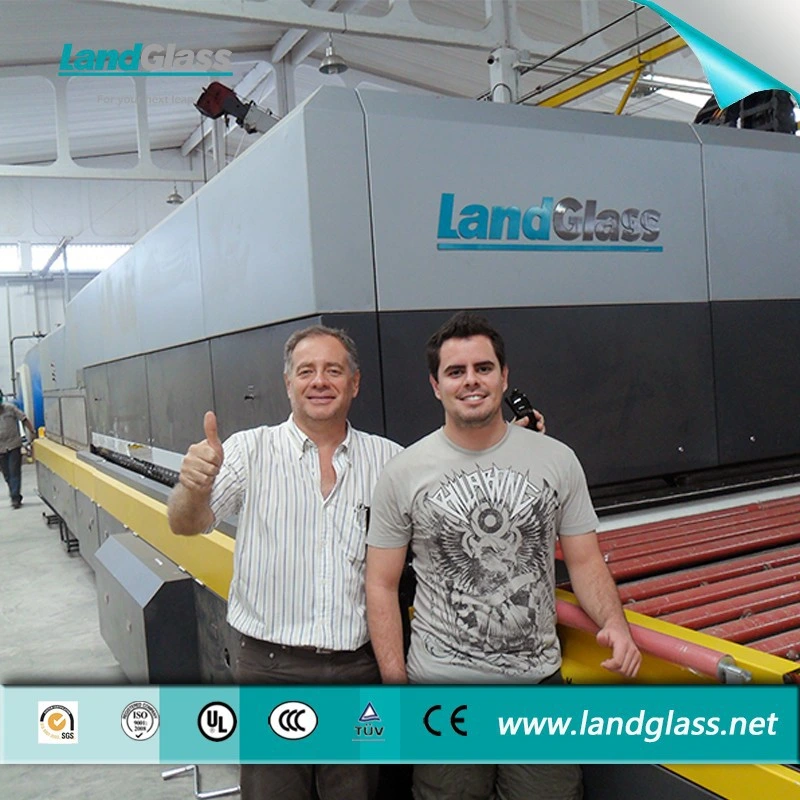 Landglass Doppelhörkammer Flat Low-E Clear Glass Temperierofen Produktionslinie Für Maschinen