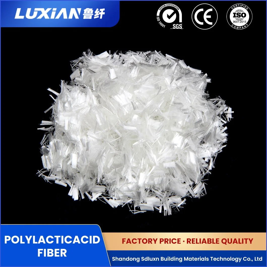 Luxn Short Fiber Wholesale/Supplier PLA Lxpl PLA Fiber Corn Fiber China 1.24G/Cm3 Density Natural Degradation PLA Fiber Manufacturing Applied to Filling Material