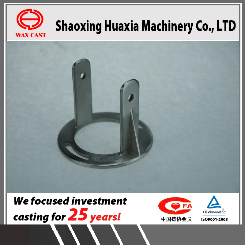 Investment Casting SS304 Polished Stair Handle Parts