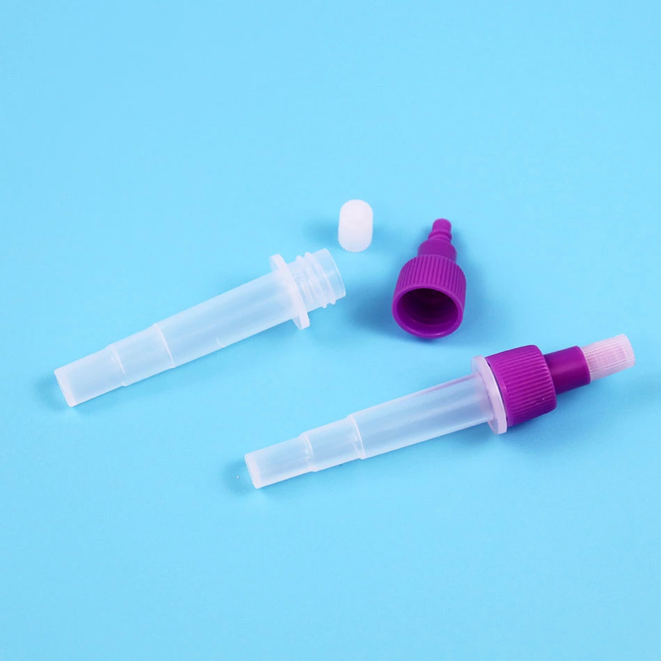 Medical Laboratory Disposable Collect Specimen Semi Transparent Reagent Detection Plastic Antigen Sample Collect Extraction Tube DNA/Rna