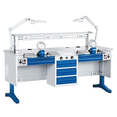 Dental Laboratory Products Workstation Mechanic Table Desk Single Use