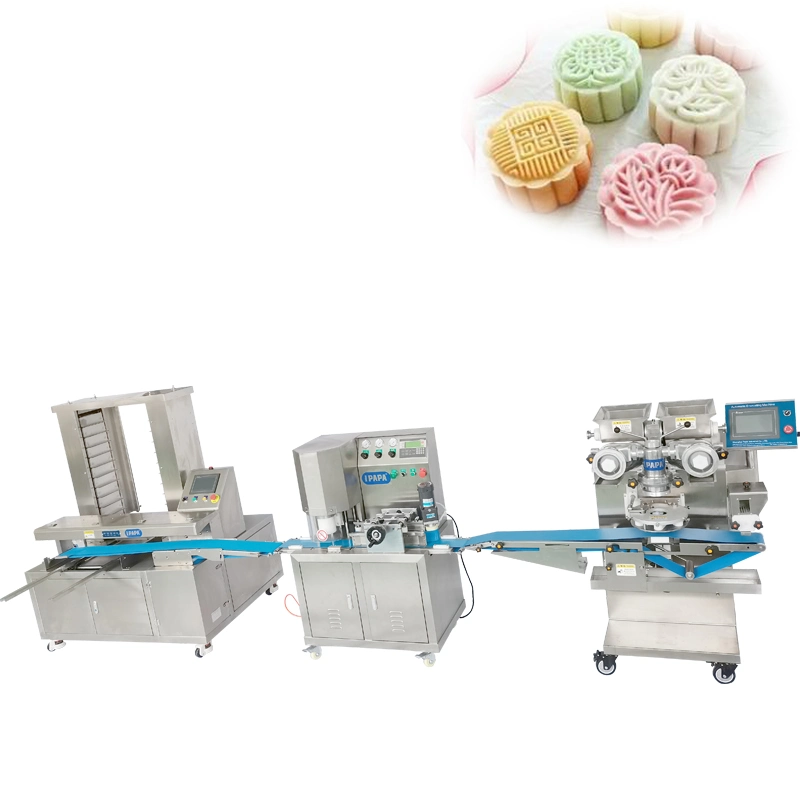 Automatic Maamoul Making Machine Mooncake Machine Tray Arranging Machine Filled Cookies Machine Bread Machine Bakery Equipment Biscuit Machine Food Machine