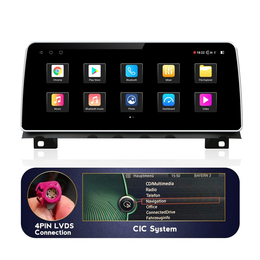 Système de navigation GPS pour voiture Android Snapdragon pour BMW 740 F01 730 735 745 760 F02 630 DTS 360