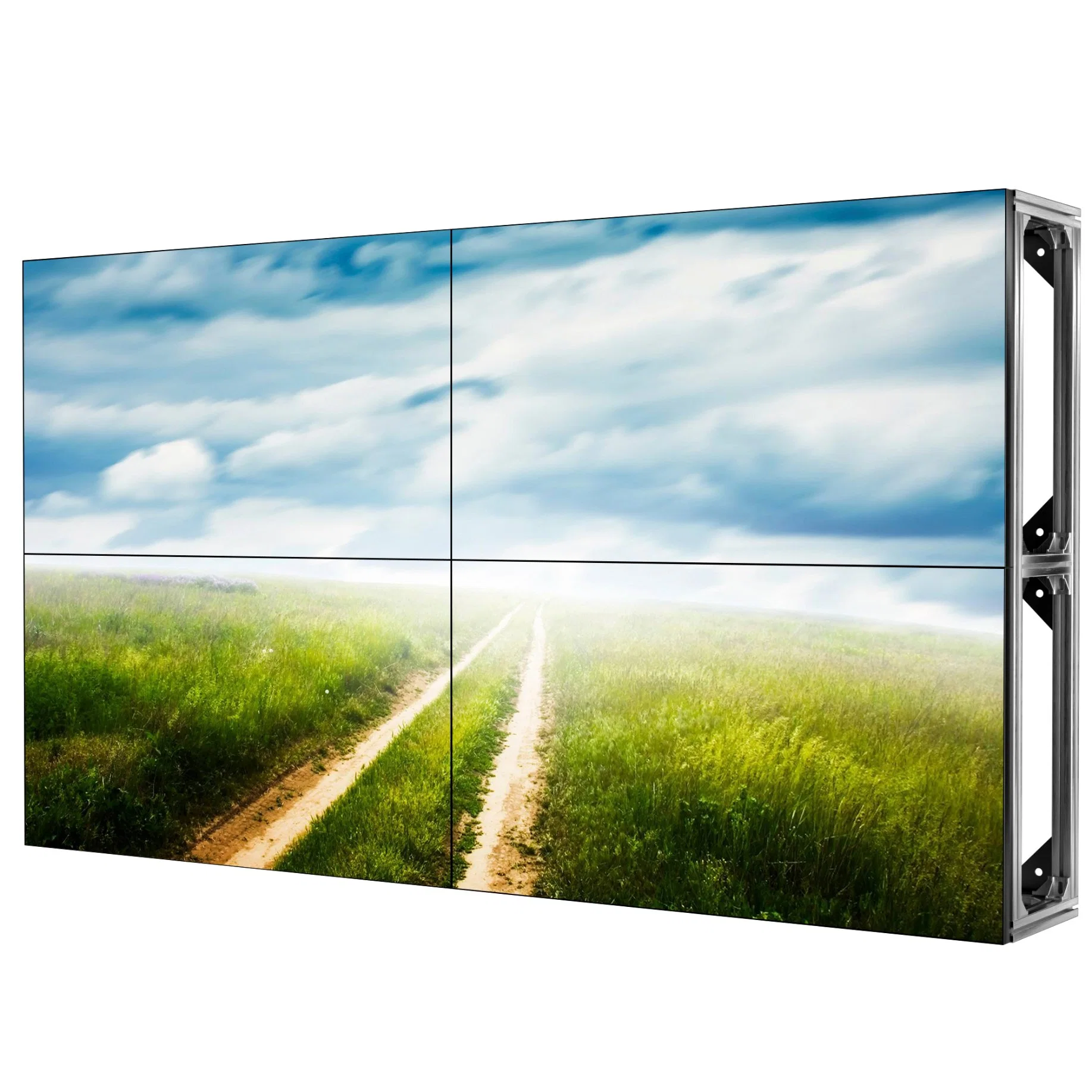 Android Advertising Player 46 Inch Ultra Thin Bezel LCD Video Wall Advertising LCD Advertising Player LED Backlit E Paper Display Video Wall