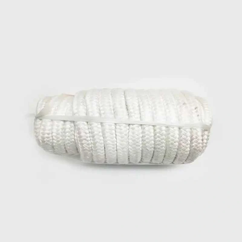 Made in China Nice Quality Fireproof CE, MSDS Ceramic Fiber Twisted Rope Ceramic Fiber Rope Fiberglass Products